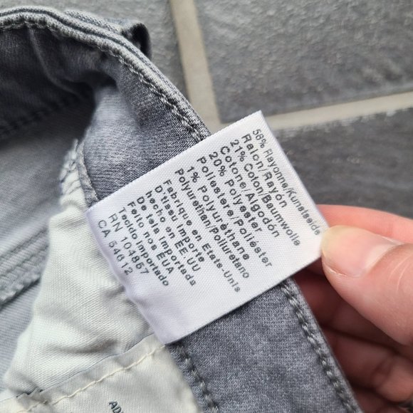 AG Adriano Goldschmied The Legging Ankle Super Skinny Ankle Gray Wash Jeans 26R - Picture 15 of 16
